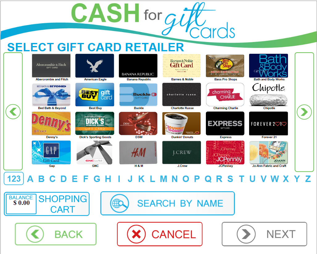 Target Gift Card Exchange Kiosk Gift Card Exchange Kiosk New York 