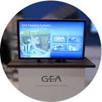 GEA Product Showcase Tradeshow Interactive Display