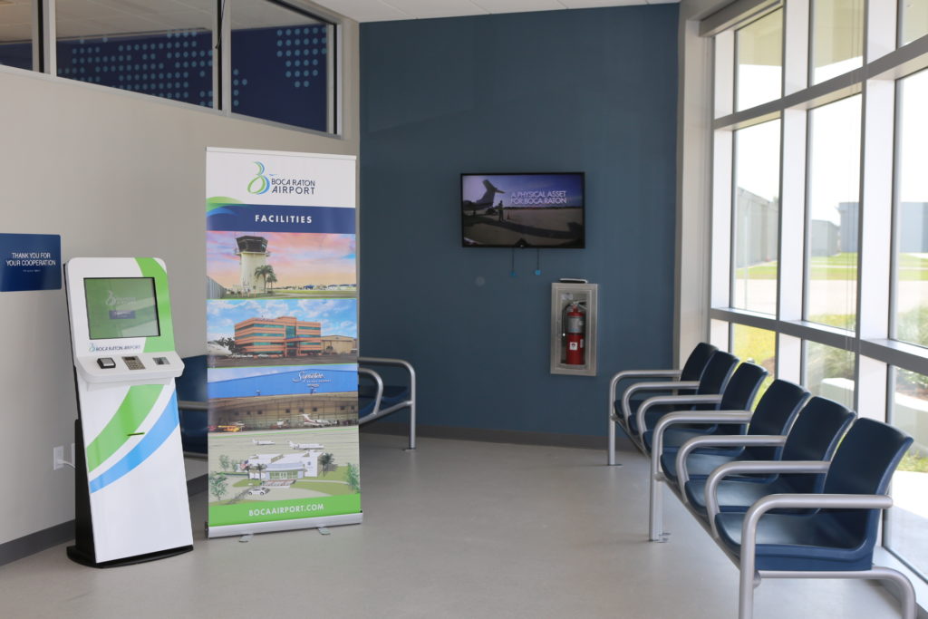 Boca Raton Airport Landing Fee Payment Kiosk