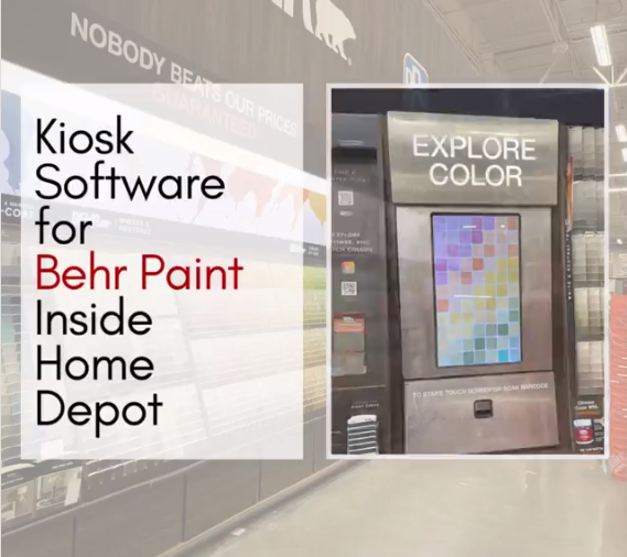 Powering Home Depot’s Behr Paint Kiosks